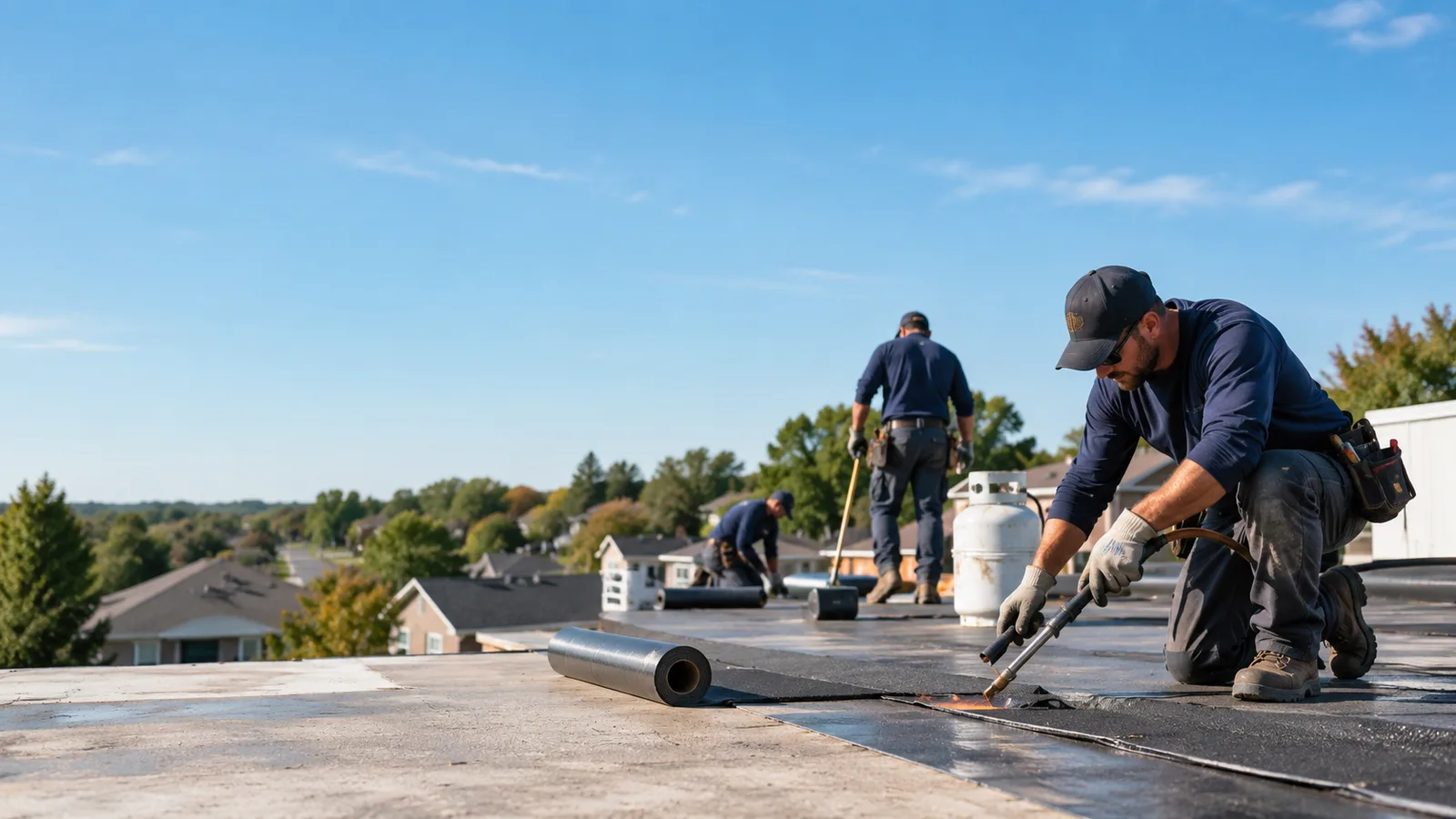 Flat Roof Leak Repair providers in Spraggs, PA